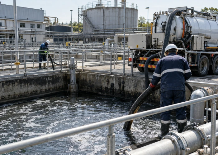 Kırklareli  Endüstriyel Atık Su Arıtma Tesisi Temizliği